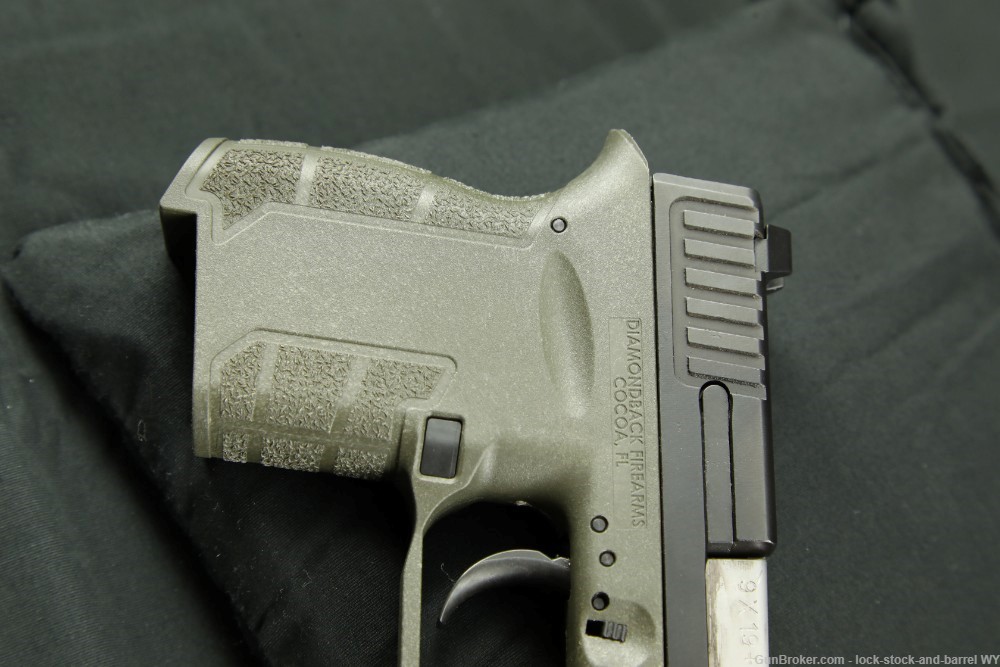 Diamondback Firearms DB9 9x19+P 9mm+P 3” Semi-Auto Micro-Compact Pistol-img-4