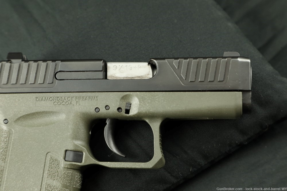 Diamondback Firearms DB9 9x19+P 9mm+P 3” Semi-Auto Micro-Compact Pistol-img-5