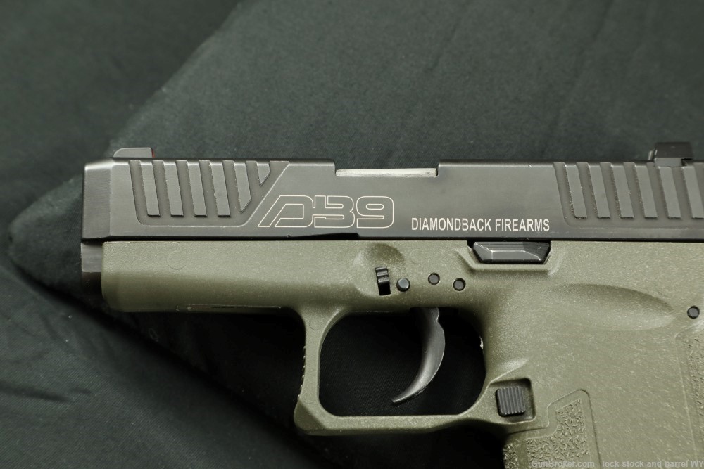 Diamondback Firearms DB9 9x19+P 9mm+P 3” Semi-Auto Micro-Compact Pistol-img-7