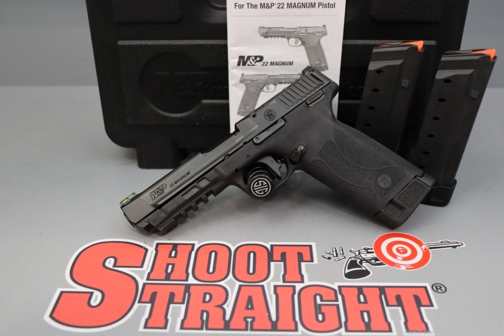 Smith & Wesson M&P 4.5" .22 Magnum w/Box -img-0