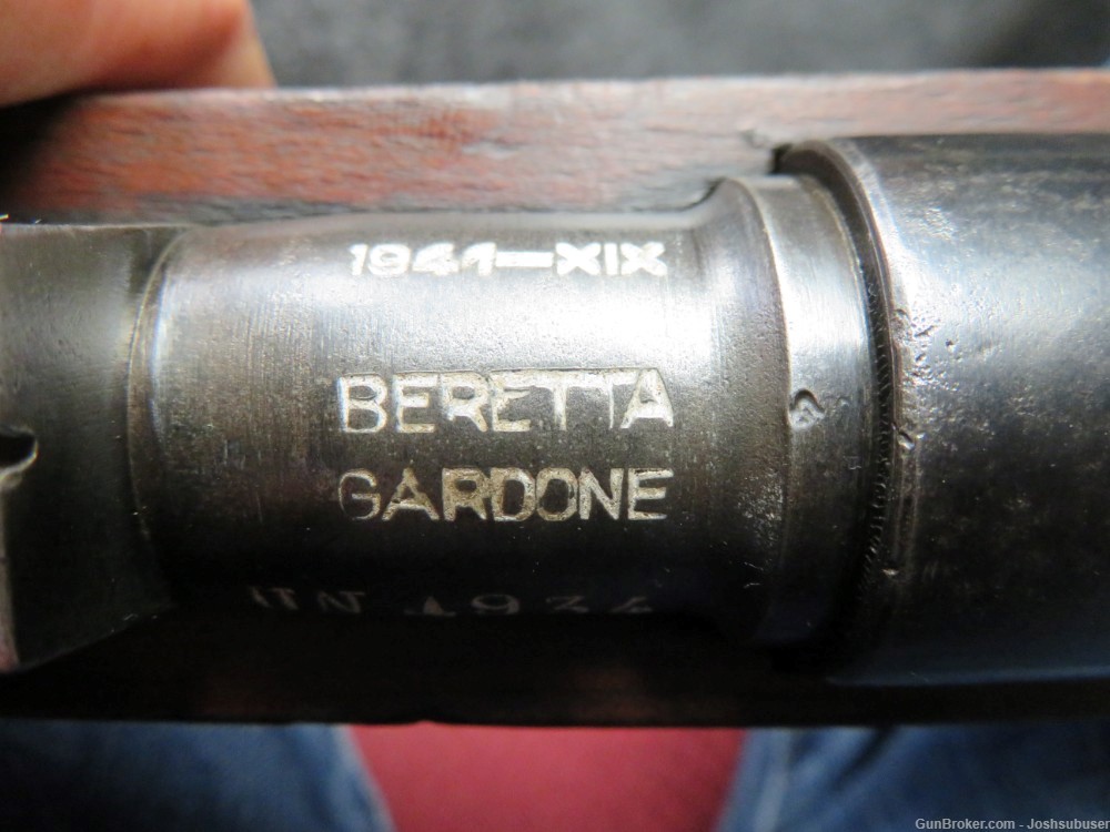 WWII ITALIAN MODEL 1938 CARCANO CAVALRY CARBINE-BERETTA GARDONE 1941-MATCH-img-6