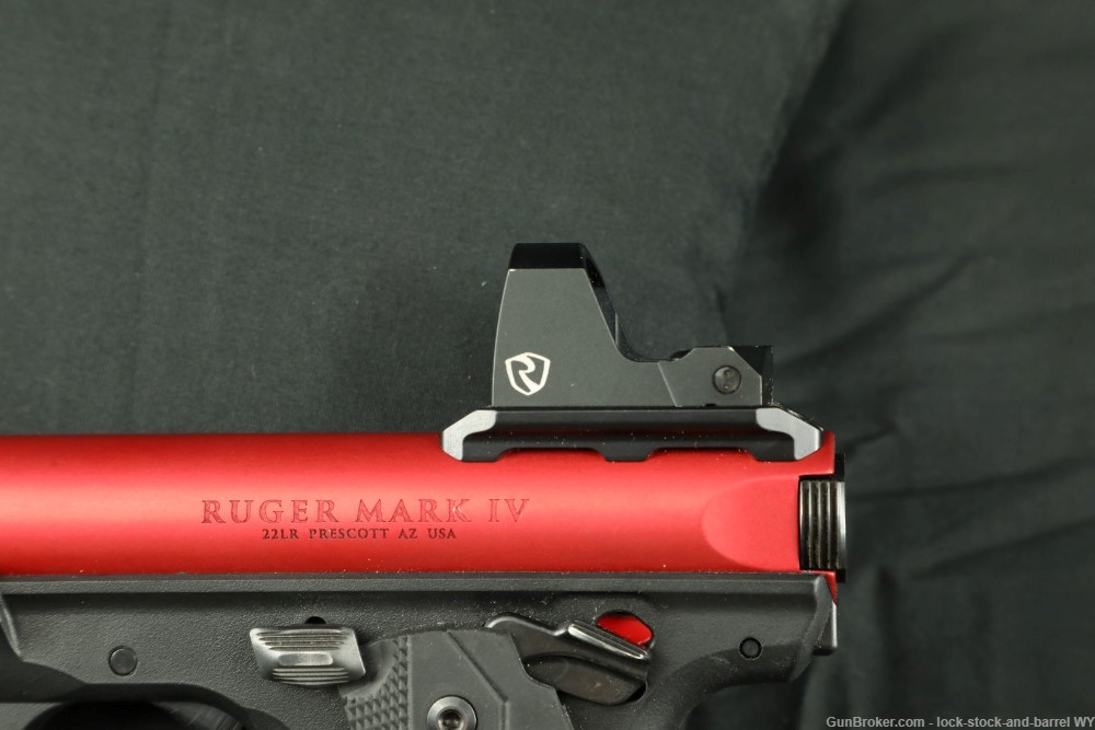 Ruger Mark IV 22/45 Lite Davidson Distributor Exclusive 22LR 4.5” Pistol -img-23