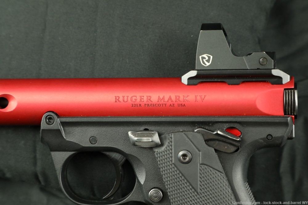 Ruger Mark IV 22/45 Lite Davidson Distributor Exclusive 22LR 4.5” Pistol -img-22