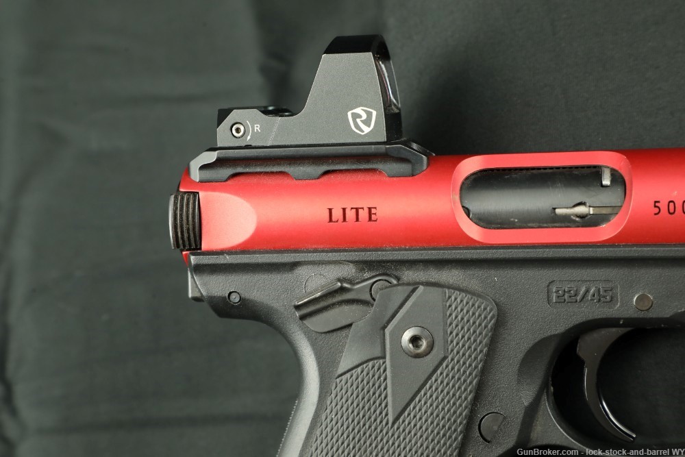 Ruger Mark IV 22/45 Lite Davidson Distributor Exclusive 22LR 4.5” Pistol -img-18