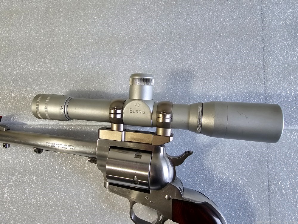 Freedom Arms 454 Casull with Burris 4x with sling -img-1