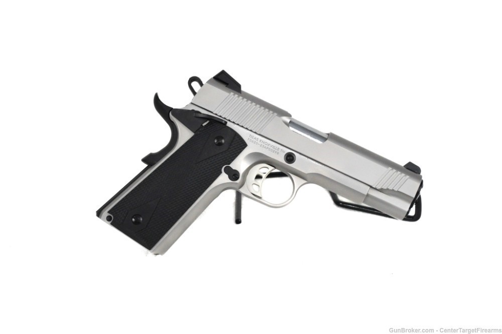 Tisas 1911 Carry SS45 .45 ACP SDS Imports Stainless Steel 4.25" Barrel -img-5