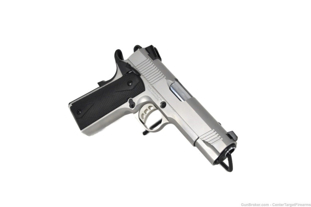 Tisas 1911 Carry SS45 .45 ACP SDS Imports Stainless Steel 4.25" Barrel -img-4