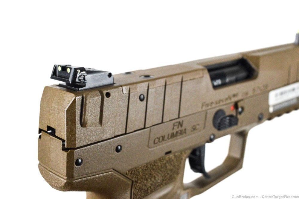 FN Five-seveN 5.7x28mm MRD FDE Optic Ready 20+1 FN Five Seven 845737015145-img-13