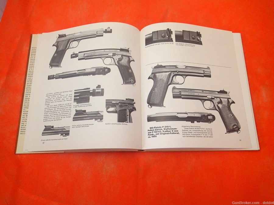 Sig P210, 220,225 Reference Book Die SIG Pistolen, H.P.Doebeli-img-5