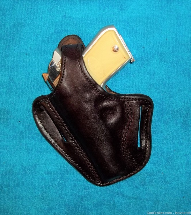Walther PPK  NOS Desantis Left Hand Thumb Break Leather Holster .380 32ACP-img-0