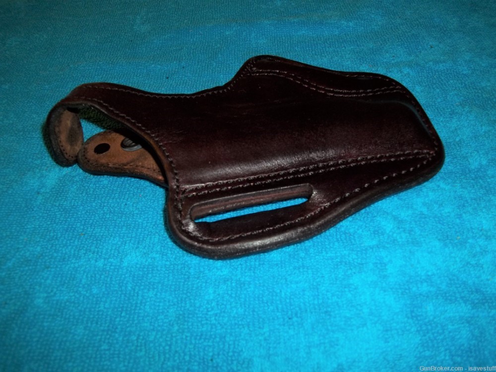 Walther PPK  NOS Desantis Left Hand Thumb Break Leather Holster .380 32ACP-img-6