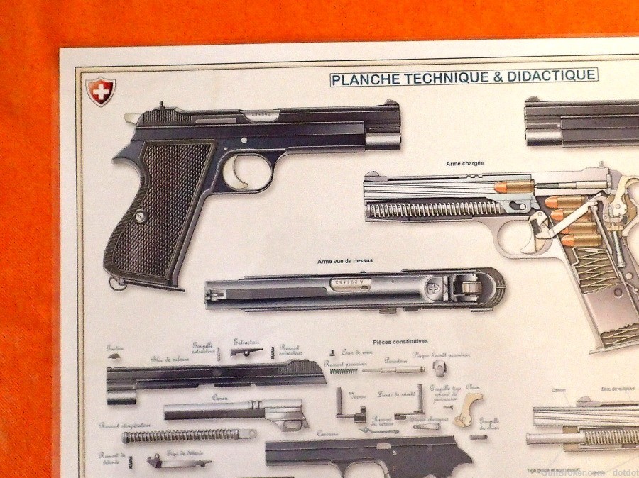 Laminated Poster of the Sig P210, 1 of 200 -img-2