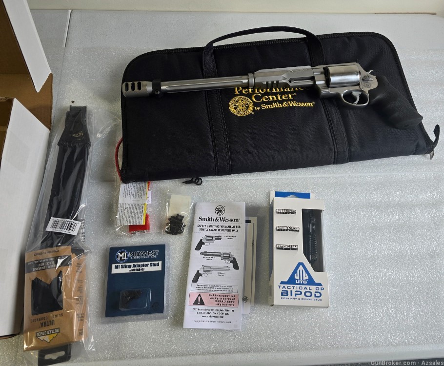 Smith & Wesson 460 S&W Stainless 14'' barrel New 170339-img-0