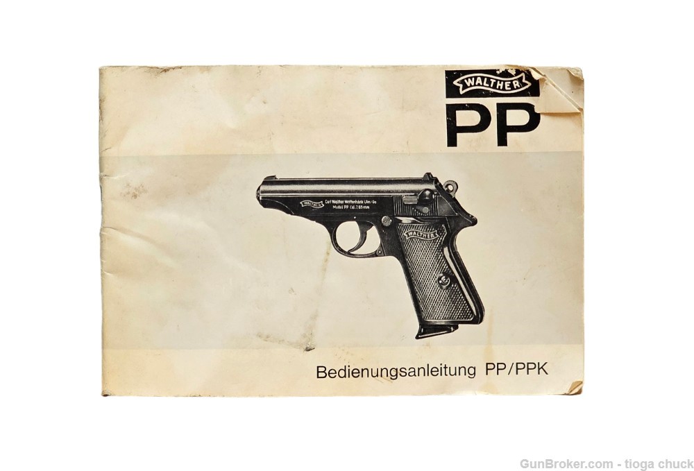 Walther PPK/s 380 Auto *manual & letter from Guam Gov't* GERMAN MADE-img-3