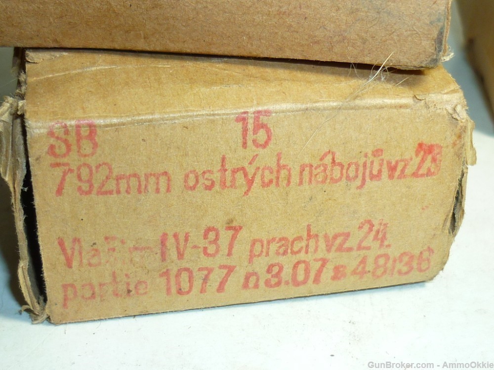5rd + 1 Clip Vz.24 8x57 8mm Mauser - CZECH EXPORT - 1934 to 1939 vz24-img-10