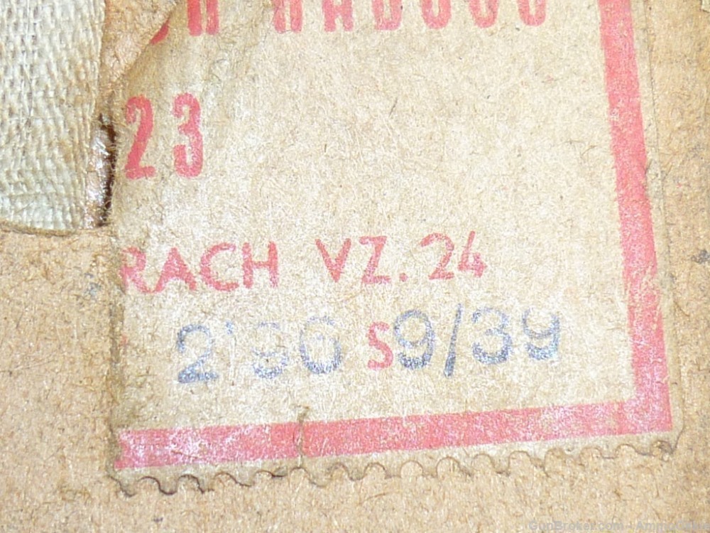 5rd + 1 Clip Vz.24 8x57 8mm Mauser - CZECH EXPORT - 1934 to 1939 vz24-img-12
