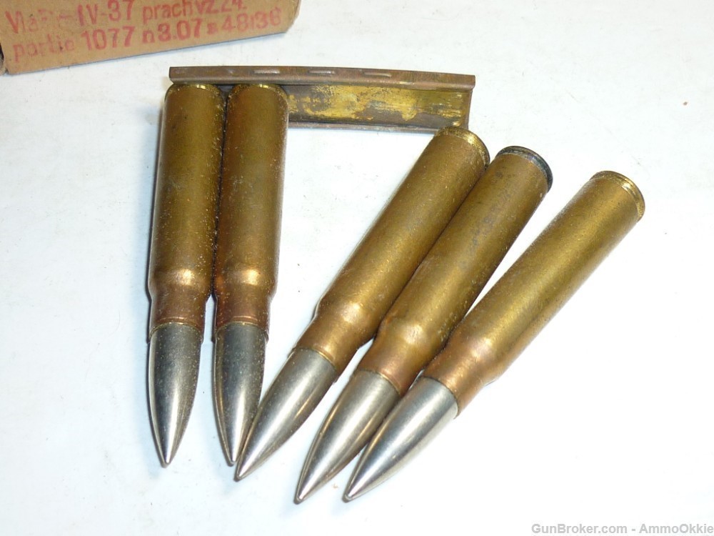 5rd + 1 Clip Vz.24 8x57 8mm Mauser - CZECH EXPORT - 1934 to 1939 vz24-img-4