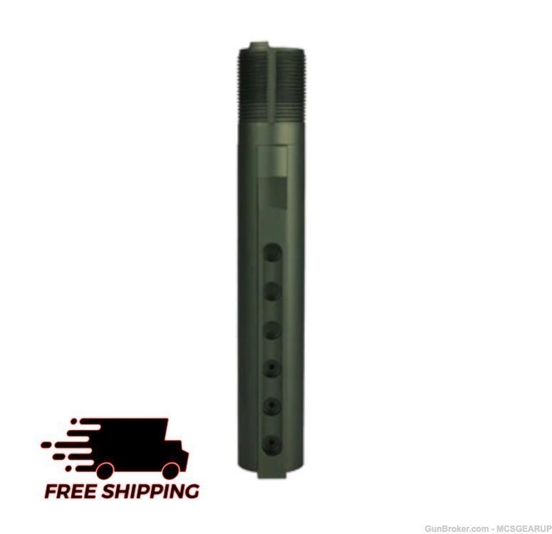 AR15 Mil-Spec Buffer Tube OD Green USA Made Fast Free Shipping-img-2