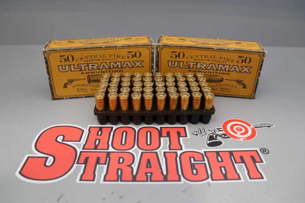 Lot o' 100-Rounds .45 Colt Ultramax Cowboy Action 200gr Ammunition -img-0