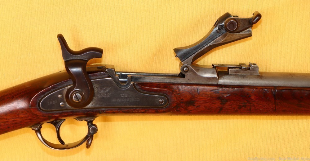 Rare Springfield Model 1870 .50-70 Trapdoor Rifle, 3rd Prod Run-img-7