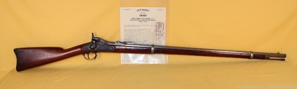 Rare Springfield Model 1870 .50-70 Trapdoor Rifle, 3rd Prod Run-img-2
