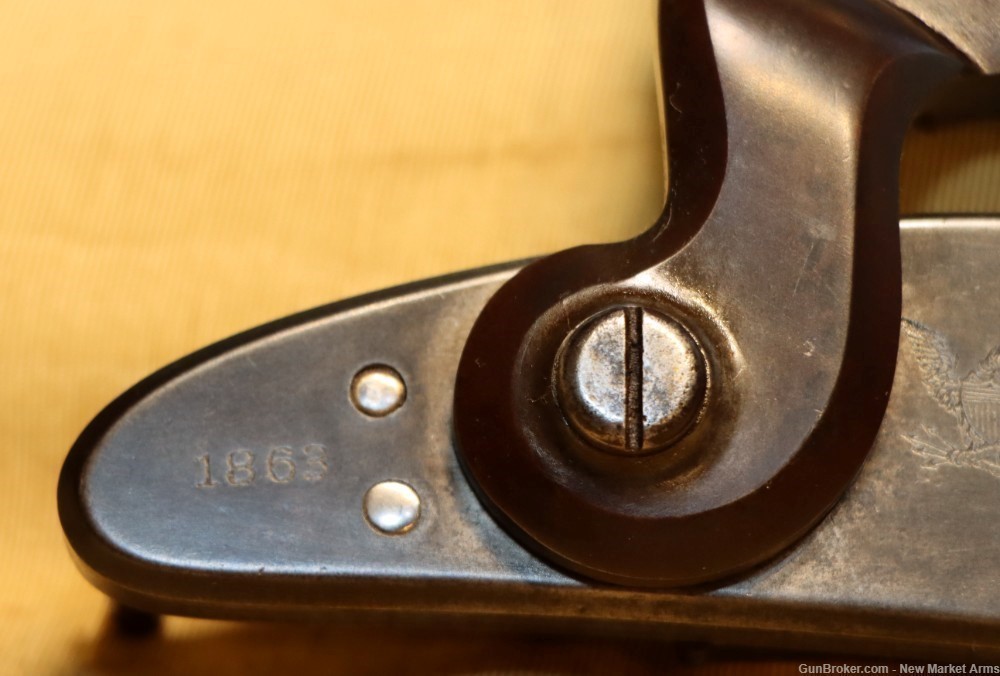 Rare Springfield Model 1870 .50-70 Trapdoor Rifle, 3rd Prod Run-img-34
