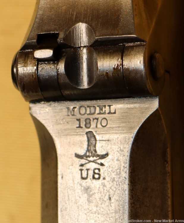 Rare Springfield Model 1870 .50-70 Trapdoor Rifle, 3rd Prod Run-img-70