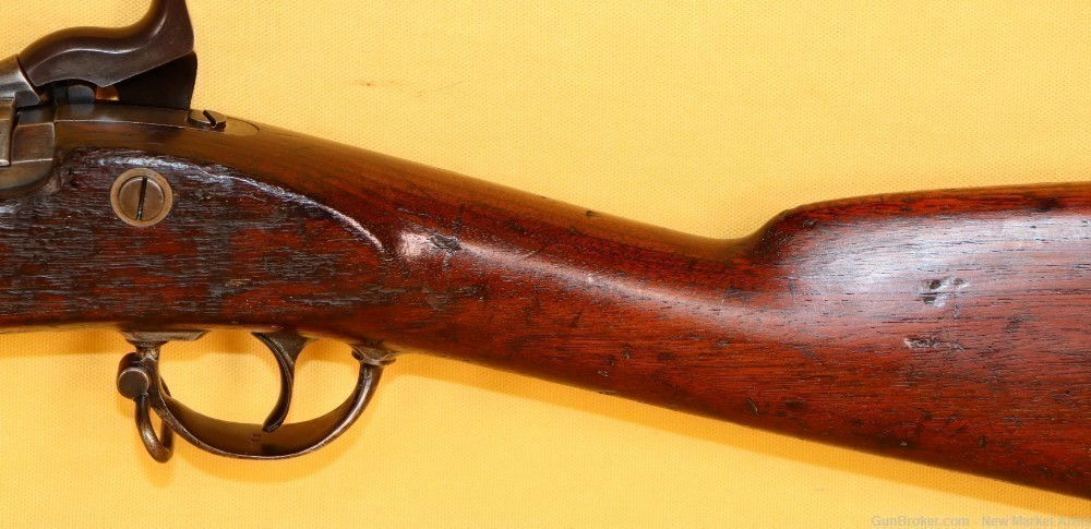 Rare Springfield Model 1870 .50-70 Trapdoor Rifle, 3rd Prod Run-img-22