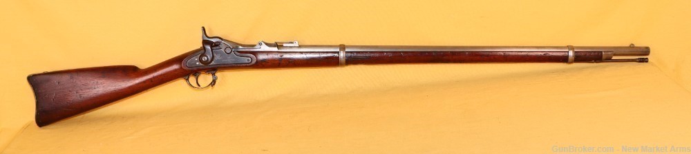 Rare Springfield Model 1870 .50-70 Trapdoor Rifle, 3rd Prod Run-img-3