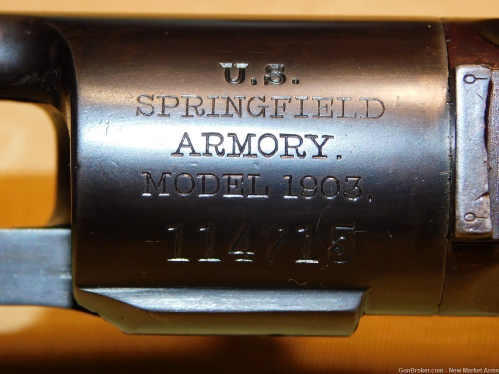 Rare Springfield Model 1903, 1905 Modification, .30-03 c. 1905-img-152