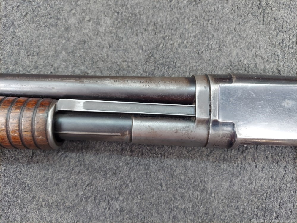 Winchester Model 12 Pump Action Shotgun 12GA  28"BBL with Lyman CUTTS Choke-img-21