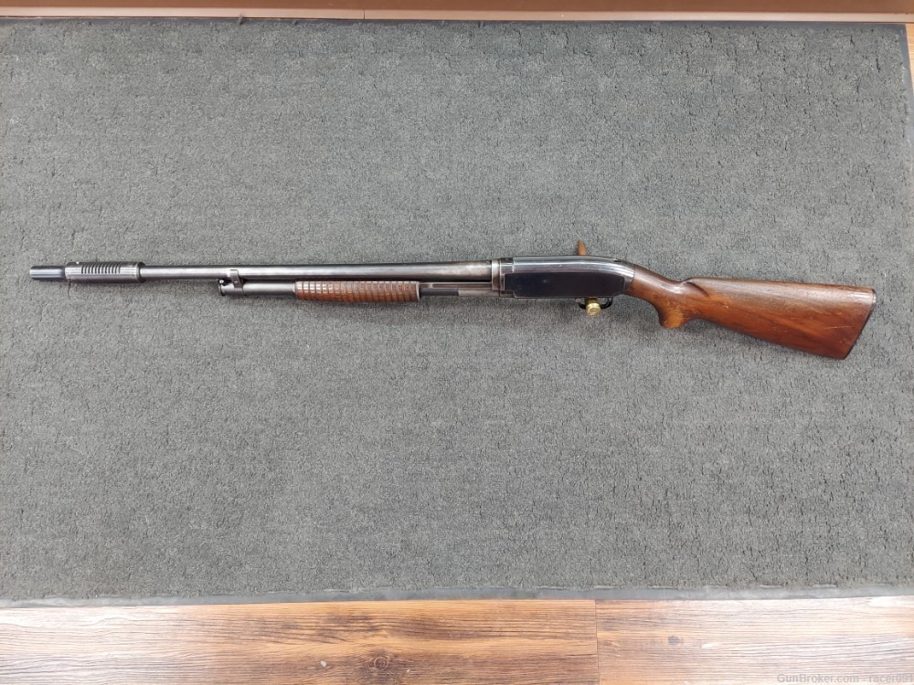 Winchester Model 12 Pump Action Shotgun 12GA  28"BBL with Lyman CUTTS Choke-img-1