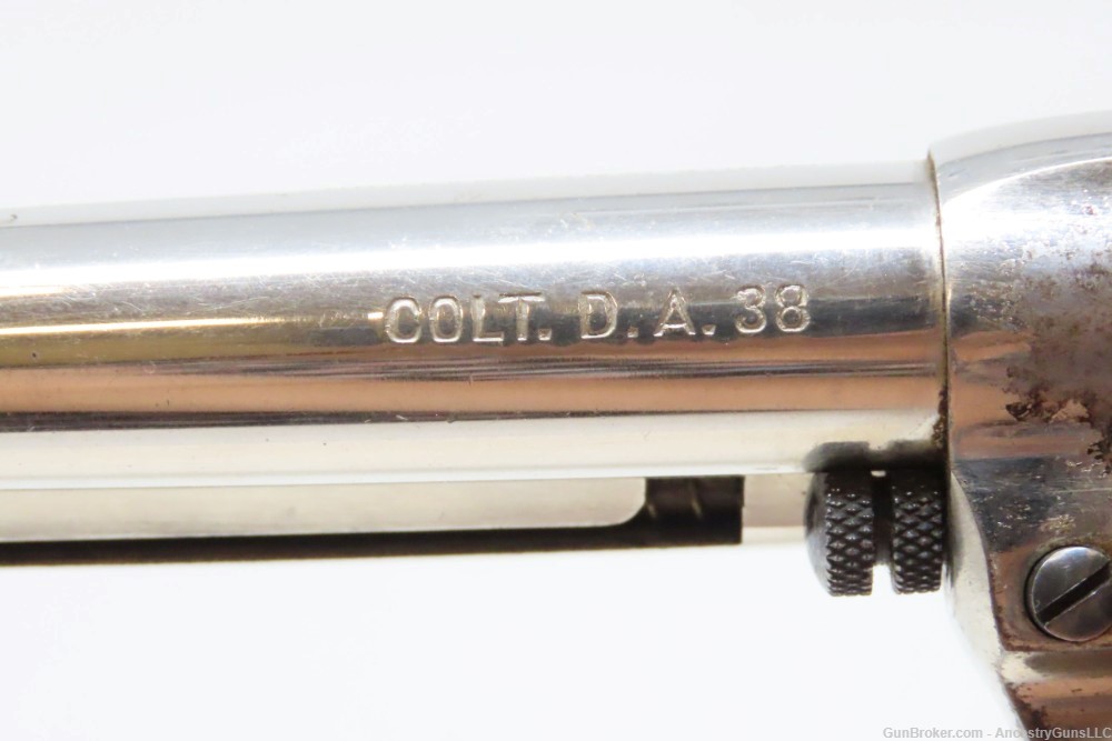 NICKEL & PEARL COLT Model 1877 LIGHTNING .38 Revolver C&R DOC HOLLIDAY 1906-img-5