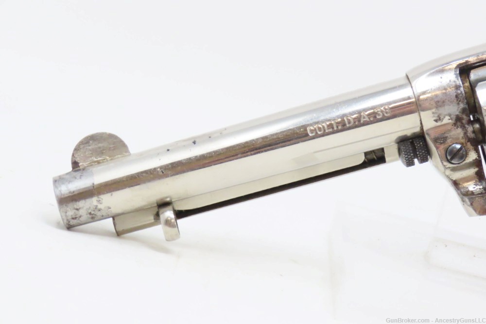 NICKEL & PEARL COLT Model 1877 LIGHTNING .38 Revolver C&R DOC HOLLIDAY 1906-img-4