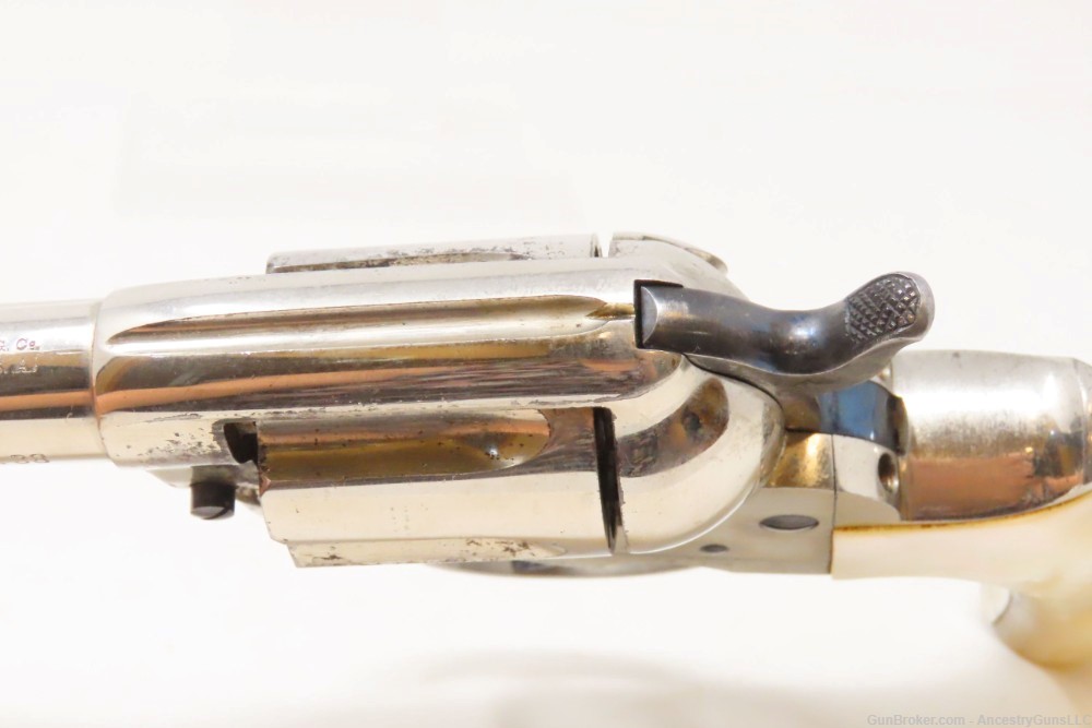 NICKEL & PEARL COLT Model 1877 LIGHTNING .38 Revolver C&R DOC HOLLIDAY 1906-img-8