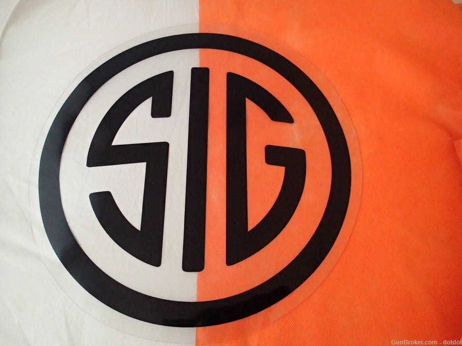 Sig Clear Logo Sign / Mat -img-1