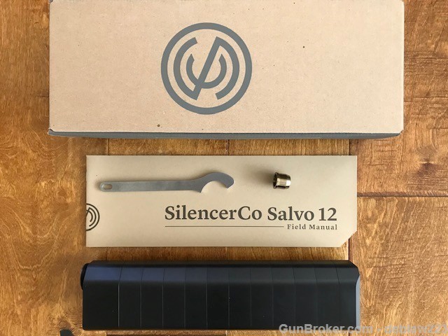 Silencerco SALVO 12 Suppressor 12 gauge Shotgun LayAway Silencer SU823-img-1