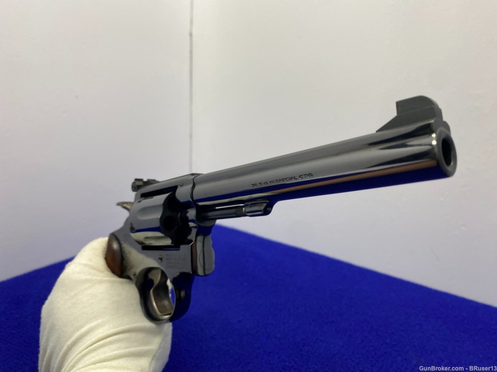 1958 Smith Wesson Pre-Model 14 .38 S&W Blue 6" *AMAZING K-38 MASTERPIECE*-img-47