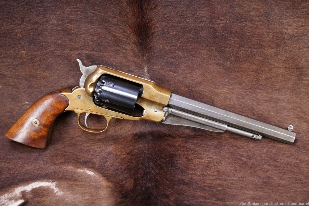  Richland Arms 1858 Remington Replica .44 Cal Percussion Revolver, Antique-img-2