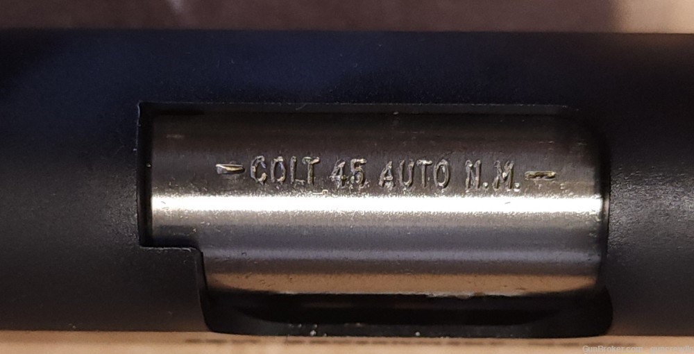 Colt 1911 Series 70 Complete Slide Blued National Match Barrel NM 5" 45ACP-img-4