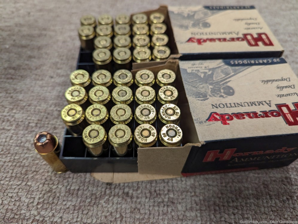 Mixed Lot 118 Rds .50 AE Ammo Hornady Speer 325 300 Gr - FREE SHIP-img-6