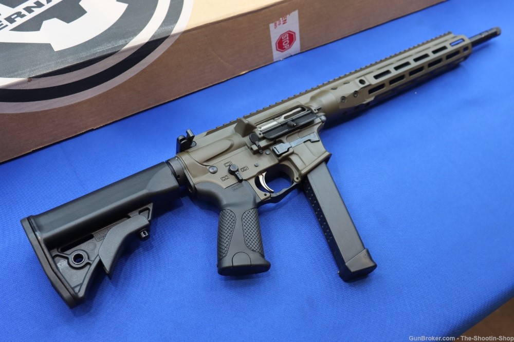 LWRC Model IC 9 AR15 Rifle 9MM Patriot Brown 33RD Glock Mag IC9 AR-15 NEW-img-1