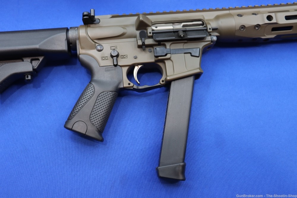 LWRC Model IC 9 AR15 Rifle 9MM Patriot Brown 33RD Glock Mag IC9 AR-15 NEW-img-7