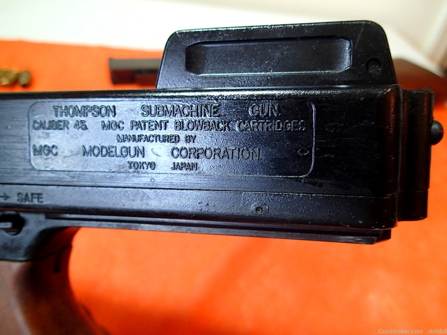 MGC Thompson M 1921 TAAG SMG – Model Gun Corporation Blank Firing Gun-img-1