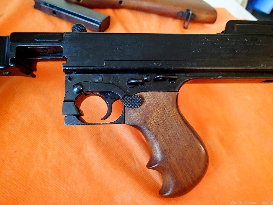 MGC Thompson M 1921 TAAG SMG – Model Gun Corporation Blank Firing Gun-img-3