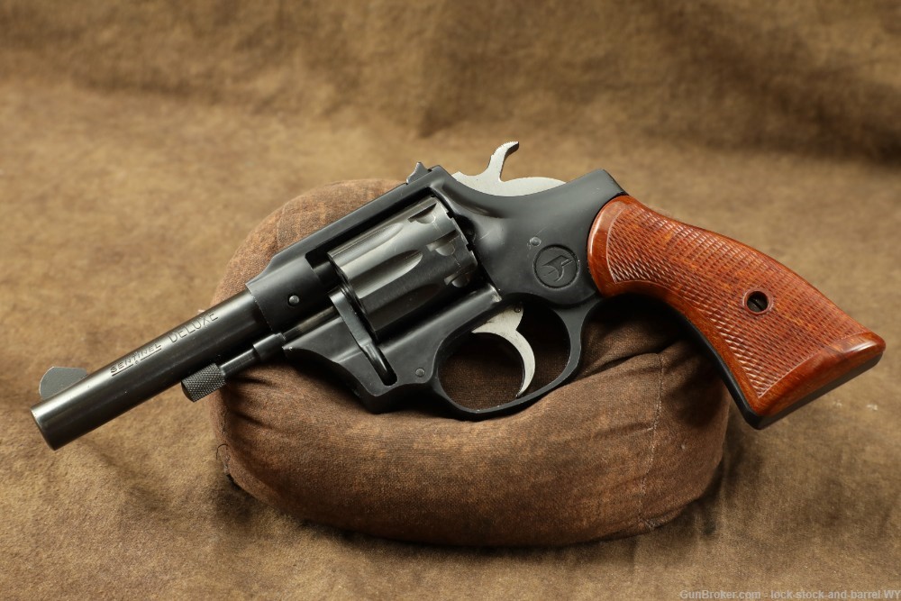 High Standard Sentinel Deluxe R-107 .22 LR 4” SA/DA 9-Shot Revolver C&R-img-4