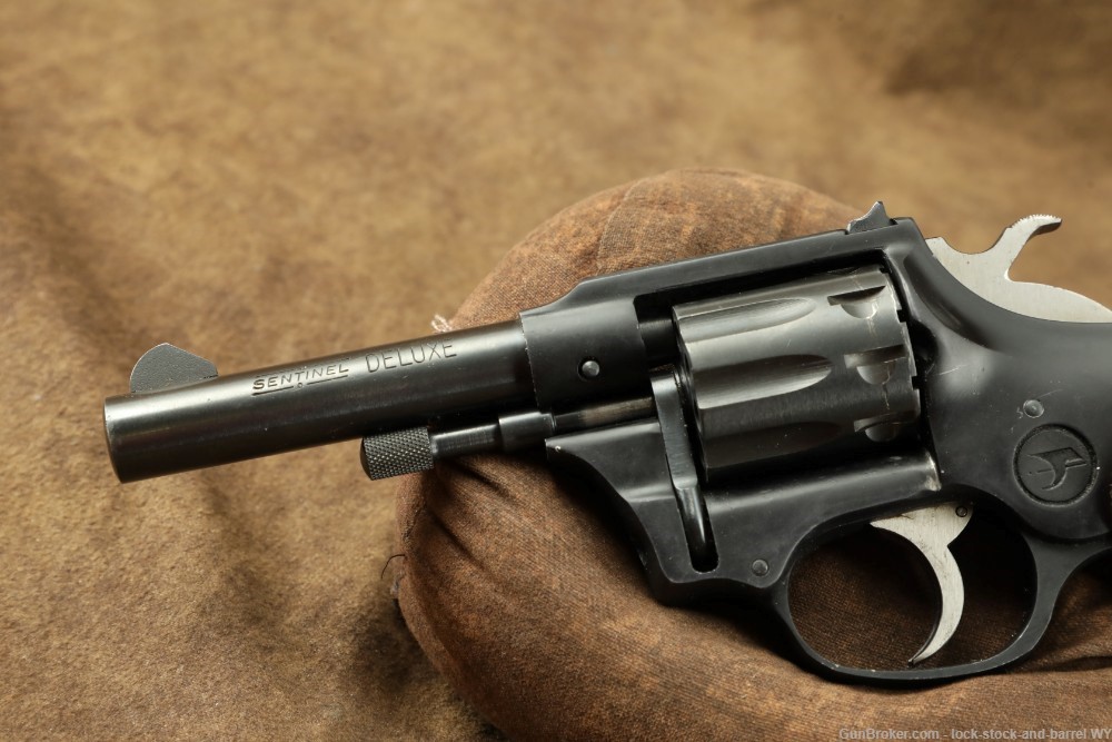 High Standard Sentinel Deluxe R-107 .22 LR 4” SA/DA 9-Shot Revolver C&R-img-5