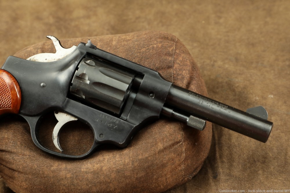 High Standard Sentinel Deluxe R-107 .22 LR 4” SA/DA 9-Shot Revolver C&R-img-3