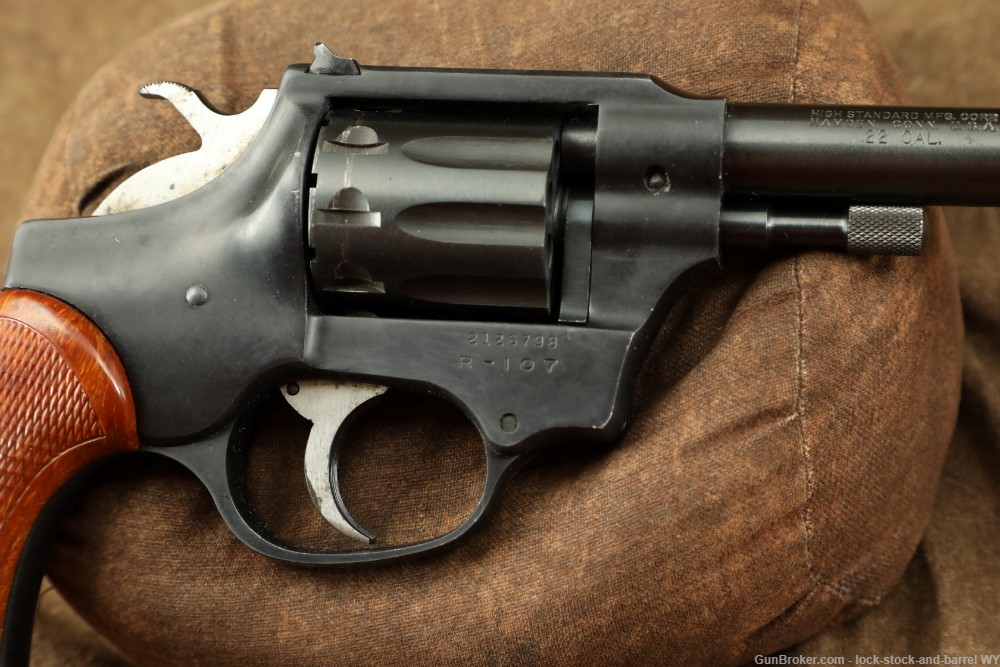 High Standard Sentinel Deluxe R-107 .22 LR 4” SA/DA 9-Shot Revolver C&R-img-17