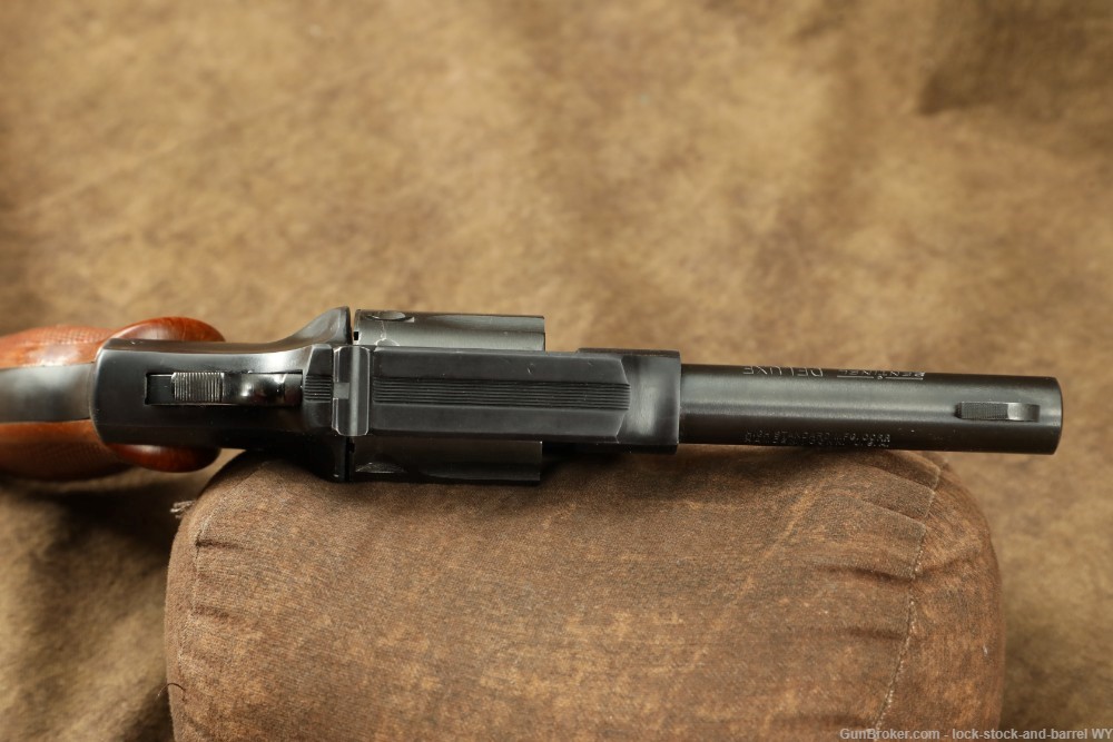 High Standard Sentinel Deluxe R-107 .22 LR 4” SA/DA 9-Shot Revolver C&R-img-7